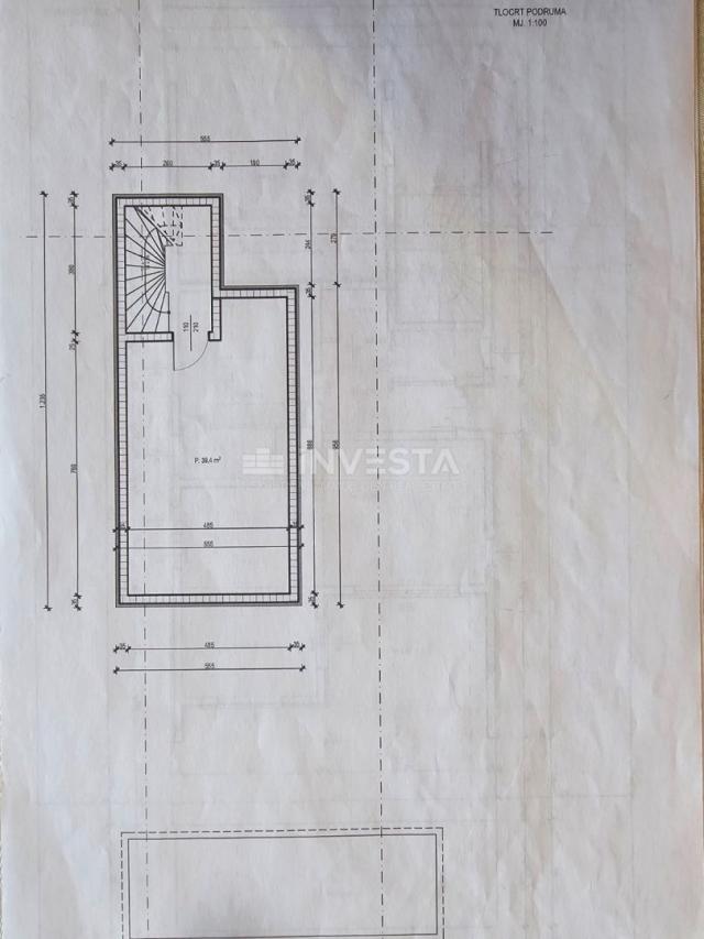 Pula okolica, atraktivno građevinsko zemljište s idejnim projektom