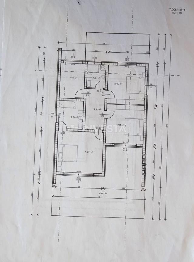 Pula okolica, atraktivno građevinsko zemljište s idejnim projektom