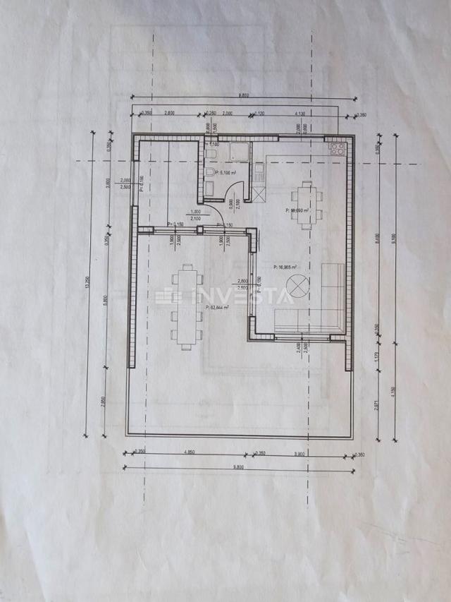 Pula okolica, atraktivno građevinsko zemljište s idejnim projektom