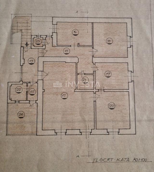 Appartement Centar, Pula, 105m2