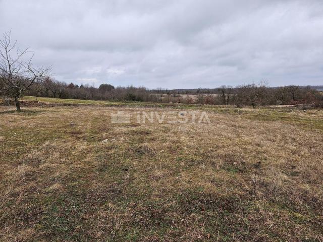 Žminj, construction land 2905 m², near the road