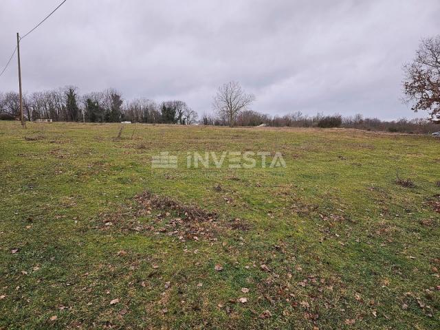 Žminj, construction land 2905 m², near the road