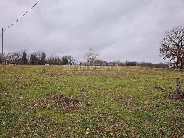 Žminj, construction land 2905 m², near the road