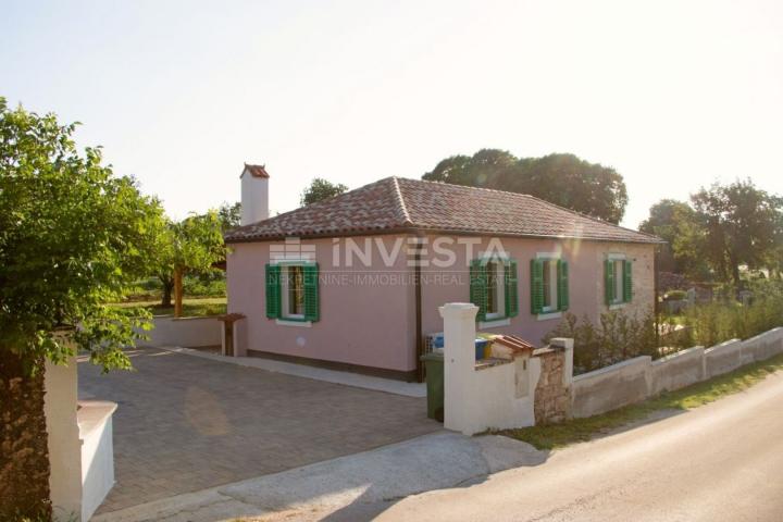 Surroundings of Barbana, newly adapted autochthonous Istrian house