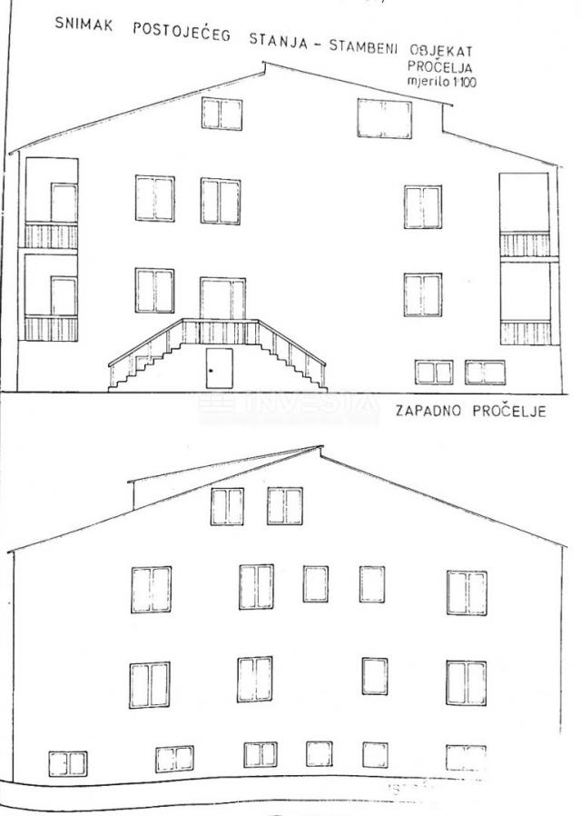 Kroatien, Istrien, Medulin Zentrum, hochwertiges Apartmenthaus 510 m², in der Nähe des Meeres