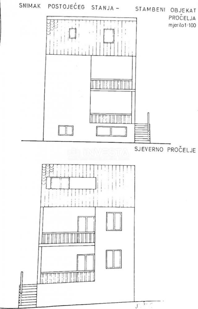 Kroatien, Istrien, Medulin Zentrum, hochwertiges Apartmenthaus 510 m², in der Nähe des Meeres