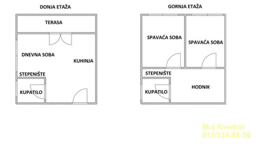 Zvezdara, Mirijevo - Vojina Đurašinovića Kostje, 73m2