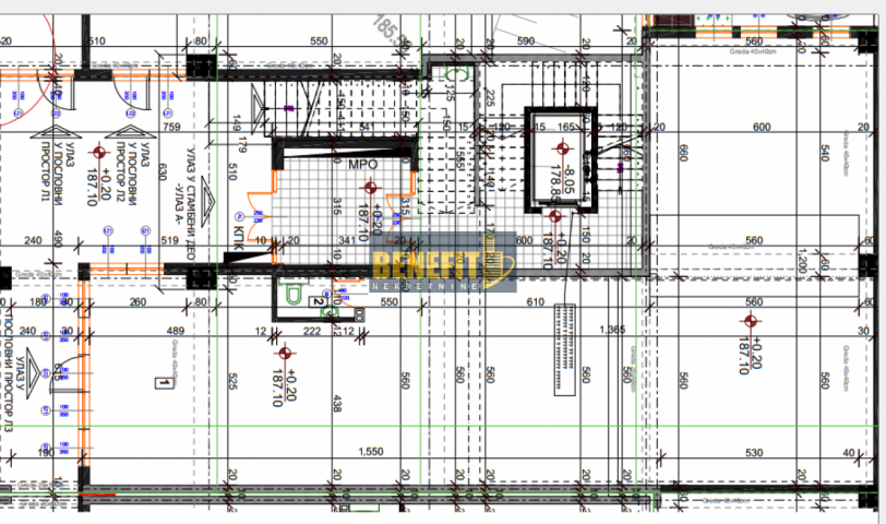 Lokal  od 150m2 na prodaju, Trošarina