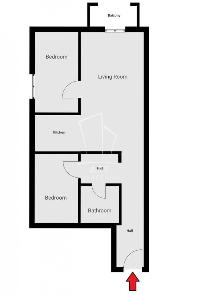 Mirijevo, 48m2, sa terasom od 52m2 ID#9016