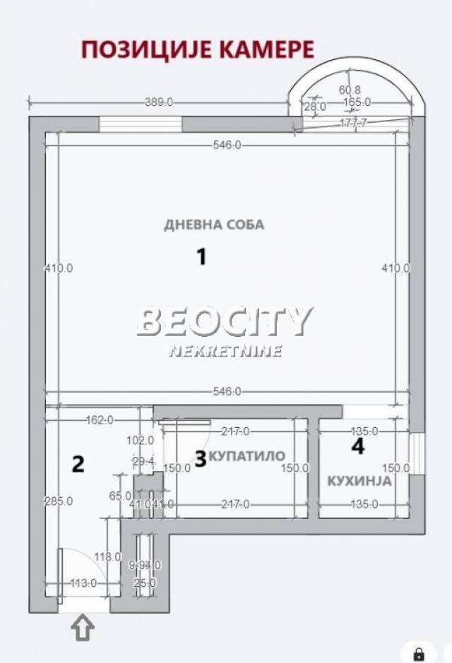 Rakovica, Kneževac, Mome Stanojlovića, 1. 0, 33m2, 54900EUR