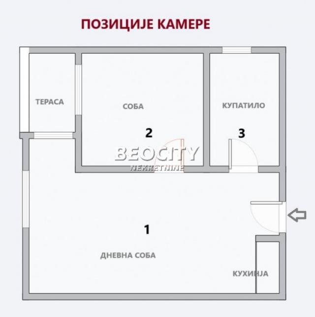 Zemun, Donji grad, Alaska, 2. 0, 40m2, 600EUR