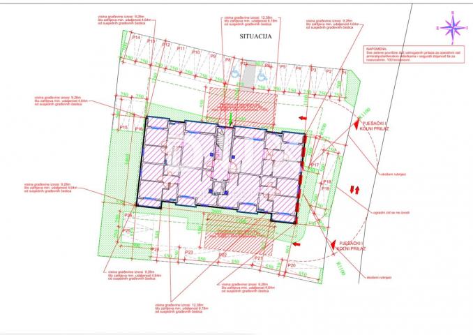 ISTRIEN, TAR - Zweizimmerwohnung 70,37 m2, Neubau, 1. STOCK