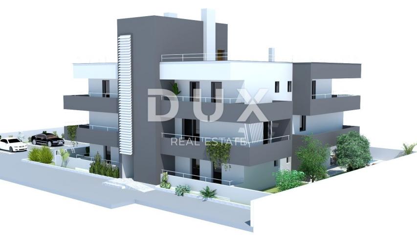 ZADAR, NIN - Apartment with swimming pool under construction near the sea S3