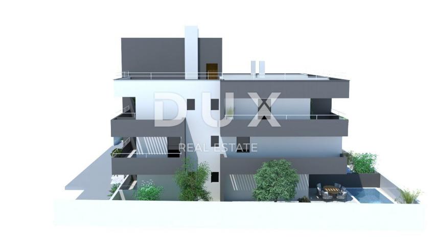 ZADAR, NIN - Apartment with swimming pool under construction near the sea S3