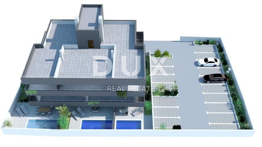 ZADAR, NIN - Apartment with swimming pool under construction near the sea S3