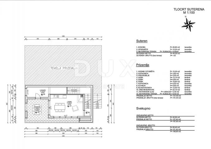 ISTRIA, LABIN - Land with building permit