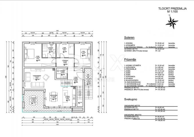 ISTRIA, LABIN - Land with building permit