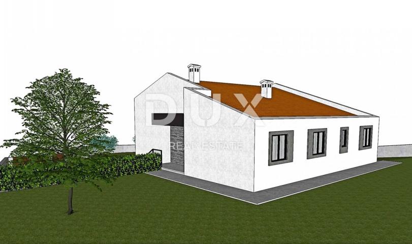 ISTRIA, LABIN - Land with building permit