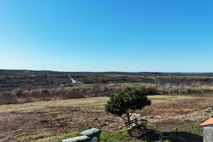 Istra, Buje - građevinsko zemljište B, 1036 m2 na odličnoj lokaciji