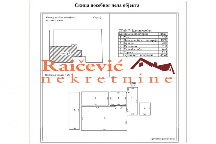 SAVSKI VENAC AUTOKOMANDA 46m2 , T , 137000e