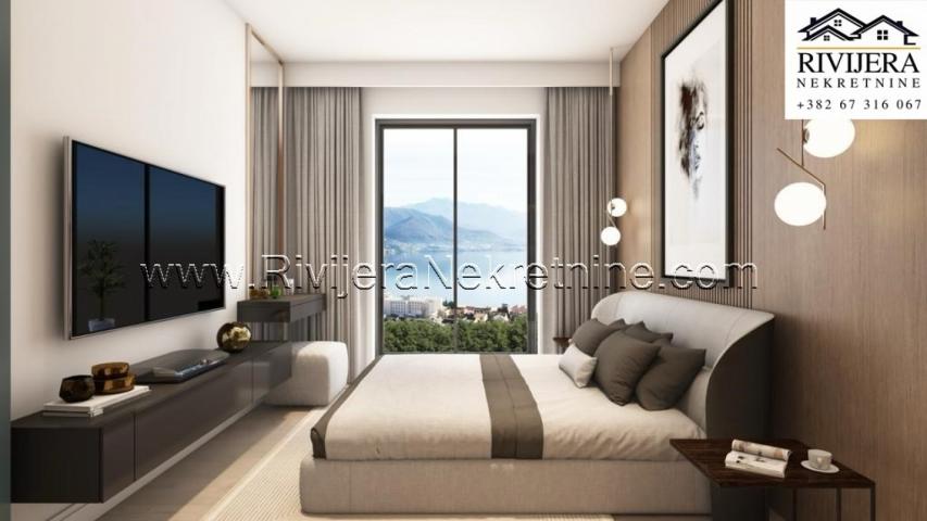 Apartments under construction in the center of Bijela, Herceg Novi