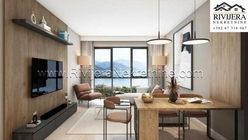 Apartments under construction in the center of Bijela, Herceg Novi