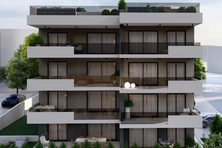 Čiovo, Okrug Gornji, trosoban penthouse s krovnom terasom NKP 126, 55 m2