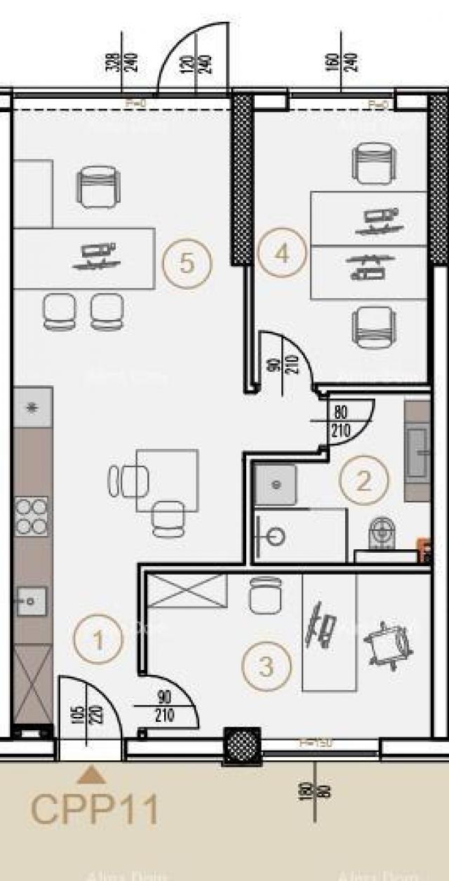 Poslovni prostor Prodaja poslovnog prostora u novom poslovno- stambenom projektu, Poreč CPP11