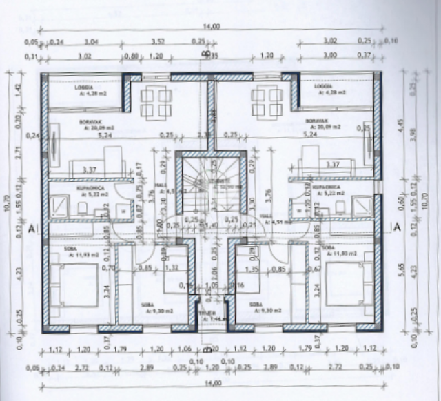 Poreč, Umgebung, Wohnung in einem Neubau mit Garten