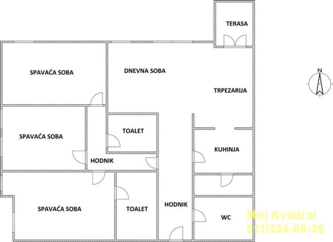 Novi Beograd, Blok 21 (Arena) - Bulevar Zorana Đinđića, 140m2