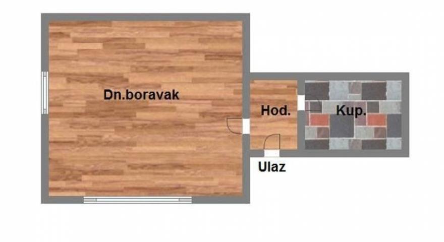 Garsonjera 24m2 - ADICE - Odlična prilika za izdavanje!