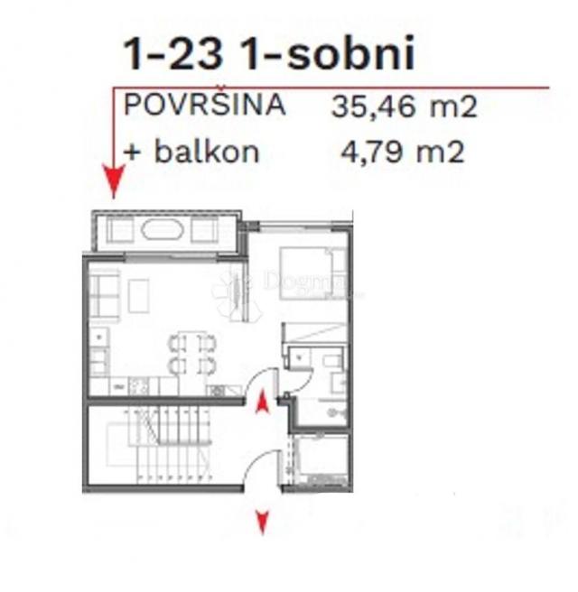 UMAG, new building, apartment with garage!