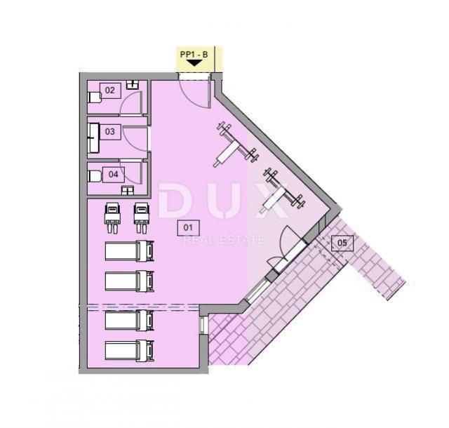 OPATIJA, CENTAR - luksuzan stan od 58m2 u luksuznoj novogradnji, wellness, concierge, recepcija