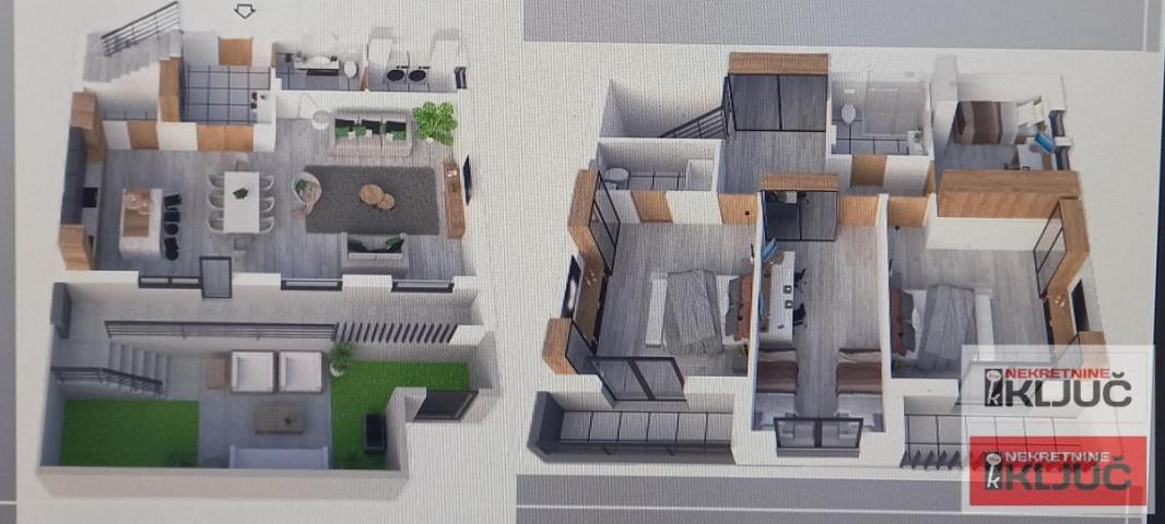 ADAMOVICEVO NASELJE, Lux vila, 175m2+ Dvorište 40m2