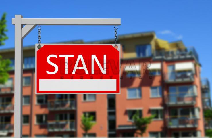 Centar, dvoiposoban stan, 66 m2, I sprat