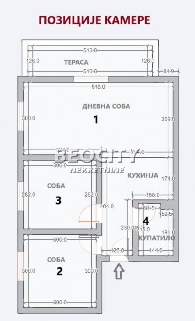 Zemun, Altina, Ugrinovacki put , 3. 0, 56m2, 100800EUR