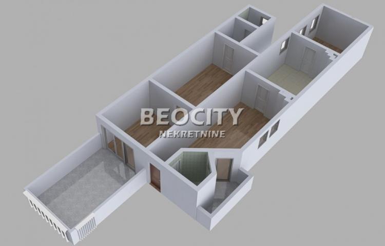 Voždovac, Lekino brdo, Braće Kovač, 3. 0, 107m2, 195000EUR