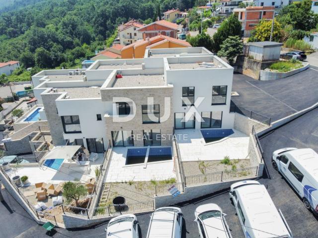 OPATIJA, LOVRAN - Exclusive two-story apartment with private pool only 150 meters from the beach, ne