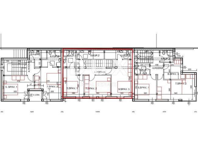 OPATIJA, LOVRAN - Exclusive two-story apartment with private pool only 150 meters from the beach, ne