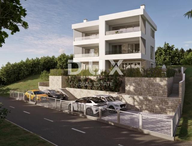 CRIKVENICA, JADRANOVO - Three-story apartment with a pool in a new building in an exclusive location