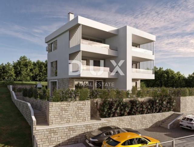 CRIKVENICA, JADRANOVO- Two-story apartment in a new building with its own pool in an exclusive locat