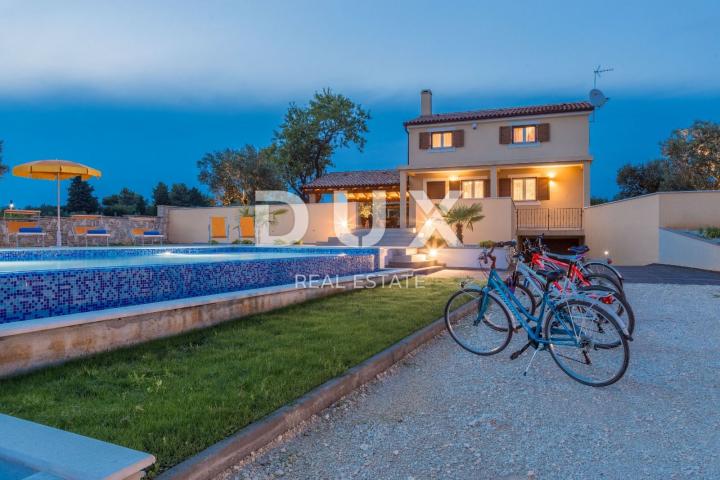 ISTRIA, FAŽANA - A beautiful secluded villa with a panoramic view of the sea!