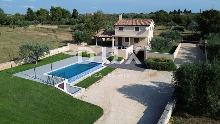 ISTRIA, FAŽANA - A beautiful secluded villa with a panoramic view of the sea!