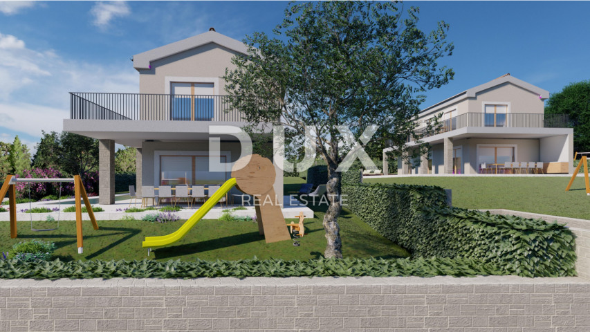 ISTRIA, BARBAN - Land with 3 building permits for villas with swimming pool