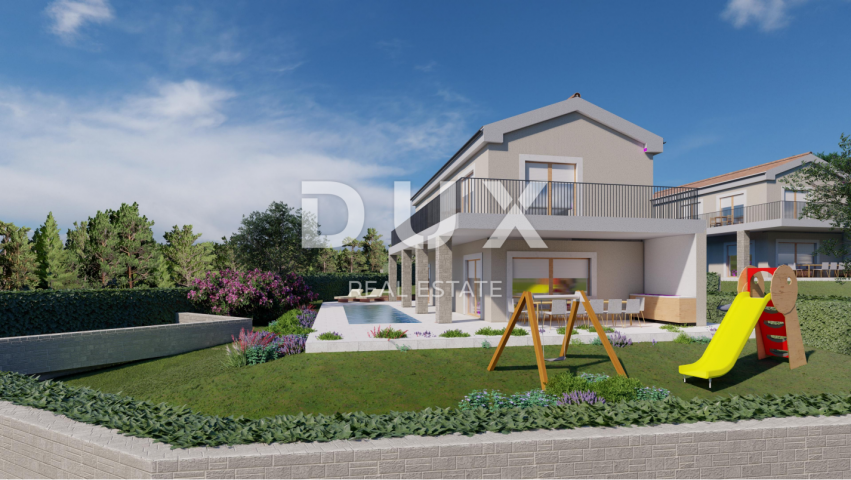 ISTRIA, BARBAN - Land with 3 building permits for villas with swimming pool