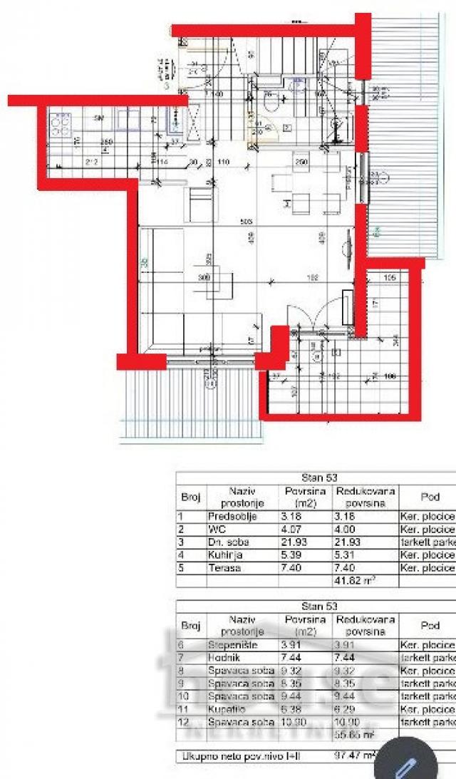 Stan NOVI SAD, NOVO NASELJE, kv: 100, € 278100, ID: 1061743