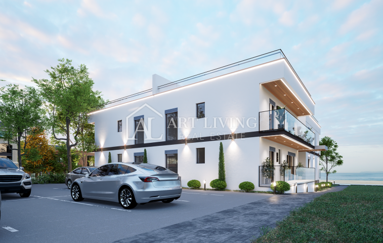 Istria, Umag - surroundings - modern two-room apartment on the ground floor - NEW CONSTRUCTION