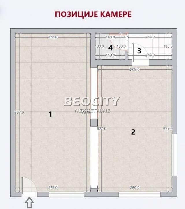 Savski venac, Centar, Zvečanska, 2. 0, 60m2, 66000EUR