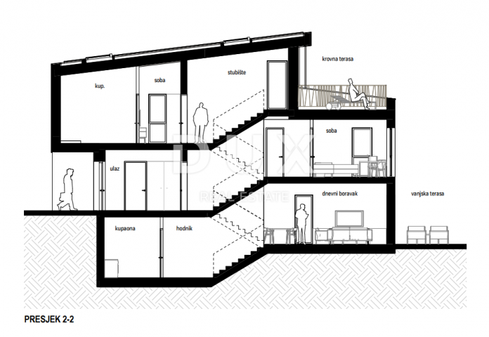 RIJEKA, KOSTRENA – exklusive Wohnung mit Pool – Neubau mit Panoramablick auf das Meer! GELEGENHEIT!