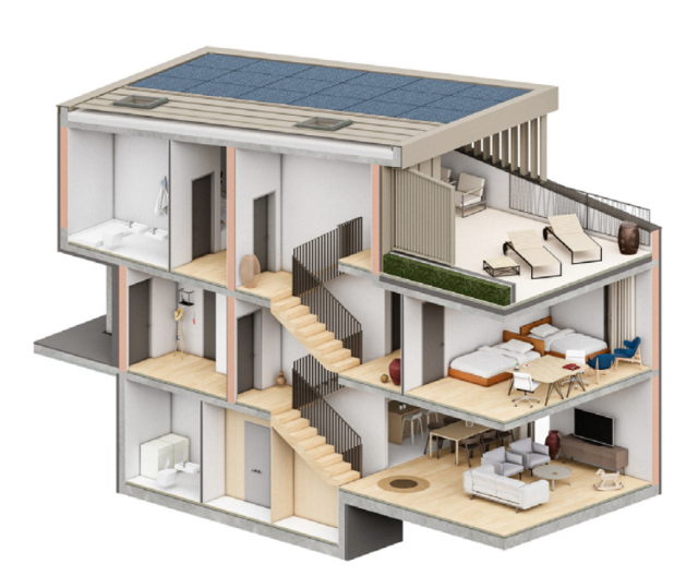 RIJEKA, KOSTRENA – exklusive Wohnung mit Pool – Neubau mit Panoramablick auf das Meer! GELEGENHEIT!